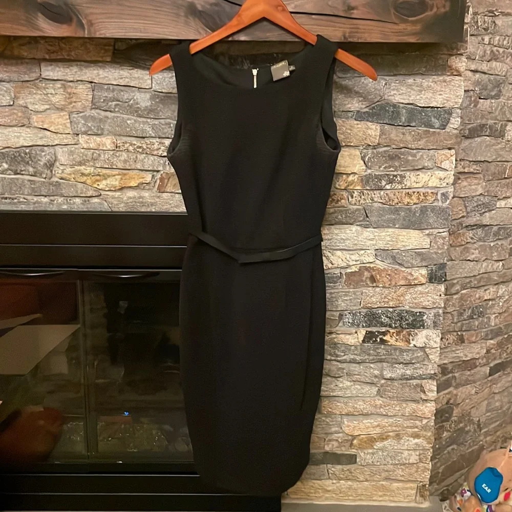 Worn one size 2 dress with cute belt - Picture 1 of 2